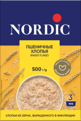 NORDIC Пшеничные Хлопья (3 мин.) 500г