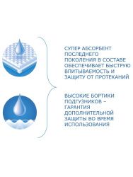 Harty Подгузники для взрослых Medium (75-100см) 10шт