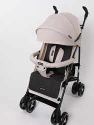 Коляска - трость Everflo Aura beige E 1270,спинка раскл.,съёмный бамп,утепл.накидка на нож 6мес-4года,до 15 кг.