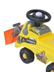 Каталка детская EVERFLO Bulldozer ЕС-912Р yellow с родительской ручкой