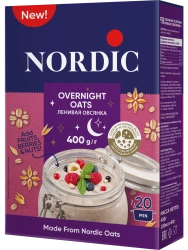 NORDIC Овсяные Хлопья Ленивая Овсянка (20 мин.) 400г