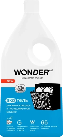 WonderLab Экогель для Посудомоечных Машин 1л