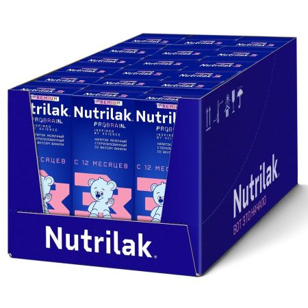 NUTRILAK Premium 3 Готовый Молочный Напиток Стерилизованный {с 12 мес} 200мл