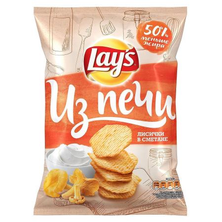 LAY's из Печи Лисички в Сметане 85г