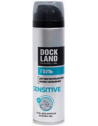 DOCKLAND Гель для Бритья SENSITIVE 200 мл