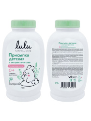 LULU Детская Присыпка с экстрактами трав 0+ 100гр