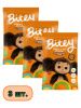 BITEY Вафли Глазированные со Вкусом Апельсин 35гр.-3шт
