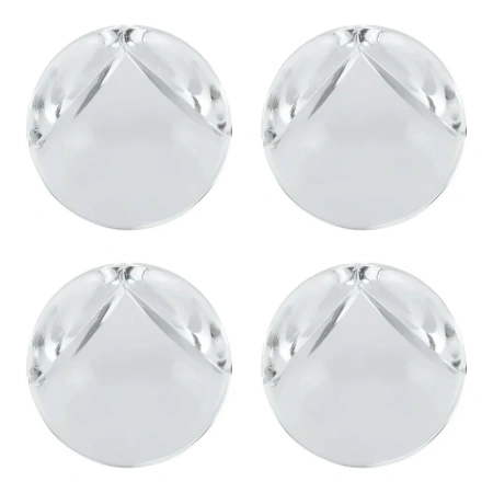 Lubby Накладки Прозрачные на Углы Круглые ,4 шт