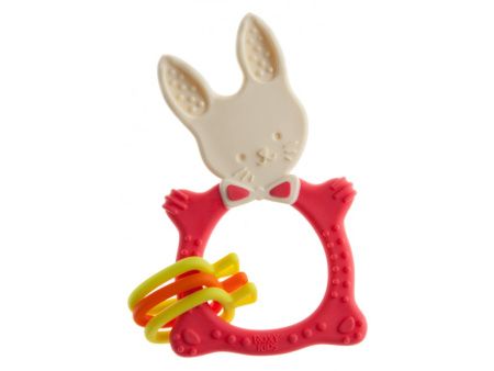 Roxy Kids Прорезыватель Bunny (цвет коралловый)